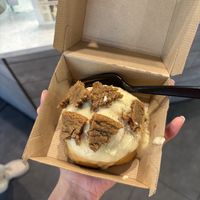 Build your own- snickerdoodle cookies and chai icing   at Cinnaholic in Ann Arbor