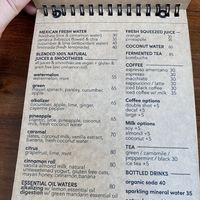 Drinks   at Burrito Amor in Valladolid