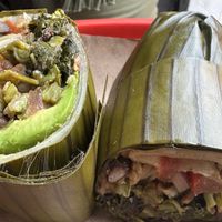 Vegan burrito  at Burrito Amor in Valladolid