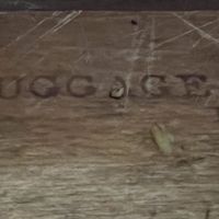 Pizza board  at The Luggage Room Pizzeria in Pasadena