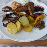 Barbecue végane avec seitan maison at Biohotel Rupertus in Leogang