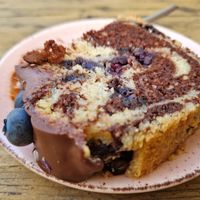 Blaubeeren-Marmorkuchen at Saltkrokan in Oldenburg