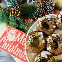 Donuts  at Cafe Chełmska in Warsaw