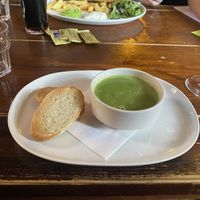 Vegan soup of the day   at The Ship and Whale in South East London