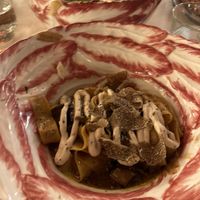 vegan truffle pasta  at Ave Mario in London