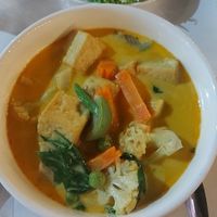 Red curry at Korn Restaurant in Koh Samet