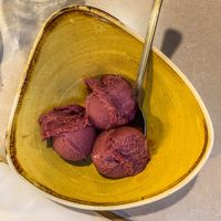 Sorbetto all’uva americana  at La Piedigrotta Varese in Varese