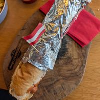 Vegan bosna at Ofenfrisch - Food Stall in Bad Ischl