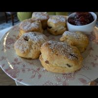 Vegan afternoon tea at Garden Restaurant in Aberfoyle