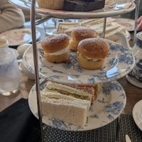 Short notice vegan afternoon tea (no scones) at Garden Restaurant in Aberfoyle