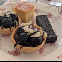 Vegan afternoon tea at Garden Restaurant in Aberfoyle