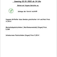 Neue Vegane Karte   at Gasthaus Lebenstraum in Vienna
