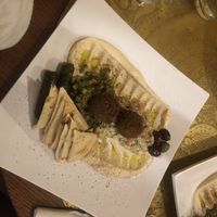   at Jerusalem Garden Café in Asheville