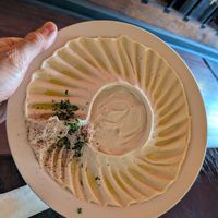 Hummus at Jerusalem Garden Café in Asheville