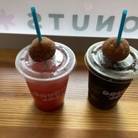 Strawberry lemonade & Cold brew coffee   at Dough Joy - East Pike Street in Seattle