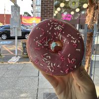 Strawberry frosted  at Dough Joy - East Pike Street in Seattle