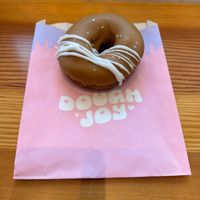 dulce de leche donut   at Dough Joy - East Pike Street in Seattle