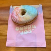 pride donut   at Dough Joy - East Pike Street in Seattle