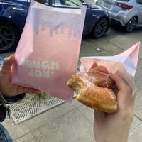 Sea salt glazed twist  at Dough Joy - East Pike Street in Seattle