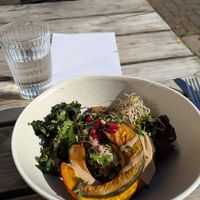 Nourish bowl at Star Anise Arts Cafe in Stroud