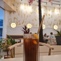 Orange Spritz #Veganuary at Shokupan in Nairobi