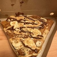 Chocolate hazelnut crepe  #Veganuary at Sweet Point in Graz