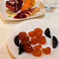 Fruits and Fruits in Syrup   at Stou Kir Yianni Restaurant in Omodos
