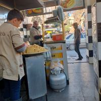 You can see how they make the Falafel. at Halep in Sanliurfa