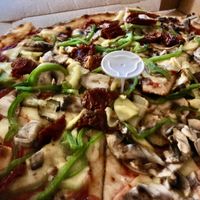 Vegan Pizza at VinoBeeroteca - El Patron in Paleo Faliro