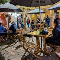 Sitting area at El Divino in Villa De Leyva