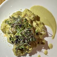 Pesto Gnocchi   at Earthly Kitchen in San Jose