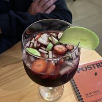 Sangria  at Earthly Kitchen in San Jose