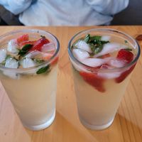 Limonade des Tages at Earthly Kitchen in San Jose