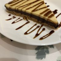 Delicious chocolate pie   at Funghi in Albufeira
