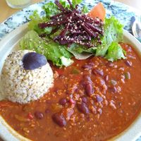 Soya chilli, tasteful and obviously made with care and pride at Funghi in Albufeira