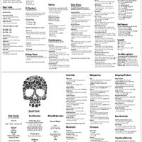 Menu  at Amigos in Shellharbour