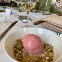 Dessert  at Trafalgar Tavern in South East London
