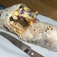 Falafel lover wrap  at Kebab & Falafel Time in Siem Reap