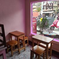 Indoor space at GG's Coffee House and Bagels in Pokhara