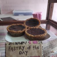 Vegan peanut butter cup at GG's Coffee House and Bagels in Pokhara