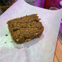 V carrot cake  at GG's Coffee House and Bagels in Pokhara