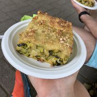 Lasagna so good - the menu rotates with local produce so you won’t always get the same thing!  at Amia in Venice