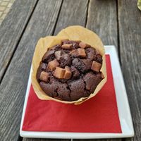 Double Chocolate Muffin at Kona Coffee Garden in Regensburg