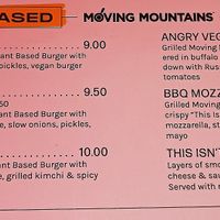 Menu #Veganuary at Bread Meats Bread - Glasgow Fort in Glasgow