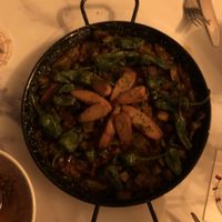 Vegan paella  at Las Chicas in Faringdon