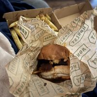   at Honest Burgers in Cardiff