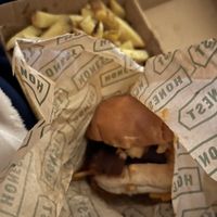   at Honest Burgers in Cardiff