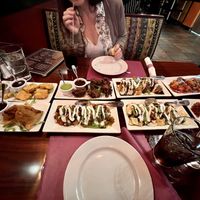 All of the vegetarian/vegan appetizers !  at Swagat in Chesterfield