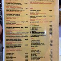 Menu 4 at Haldi in Barcelona