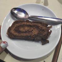 Carrot cake at Haldi in Barcelona